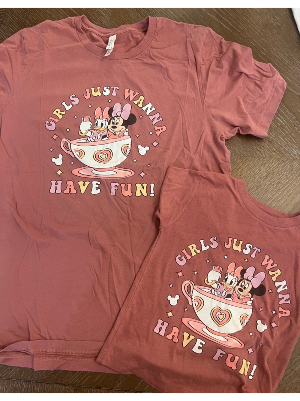 Mommy & Me Disney shirts!